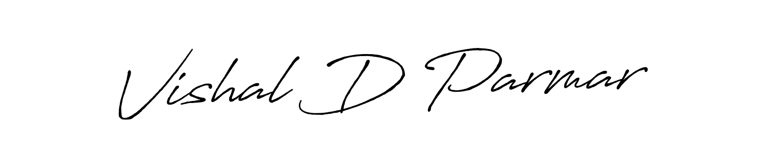 if you are searching for the best signature style for your name Vishal D Parmar. so please give up your signature search. here we have designed multiple signature styles  using Antro_Vectra_Bolder. Vishal D Parmar signature style 7 images and pictures png