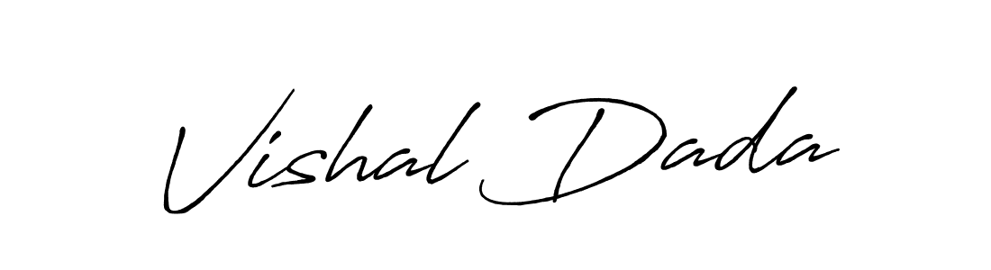 Make a beautiful signature design for name Vishal Dada. Use this online signature maker to create a handwritten signature for free. Vishal Dada signature style 7 images and pictures png