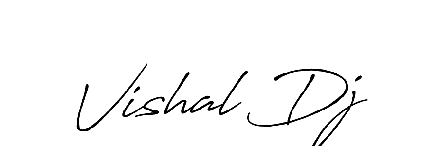 This is the best signature style for the Vishal Dj name. Also you like these signature font (Antro_Vectra_Bolder). Mix name signature. Vishal Dj signature style 7 images and pictures png