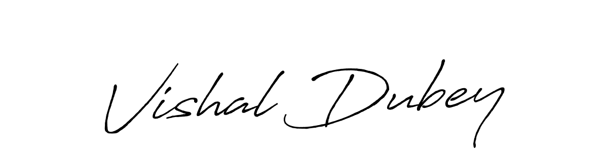 This is the best signature style for the Vishal Dubey name. Also you like these signature font (Antro_Vectra_Bolder). Mix name signature. Vishal Dubey signature style 7 images and pictures png