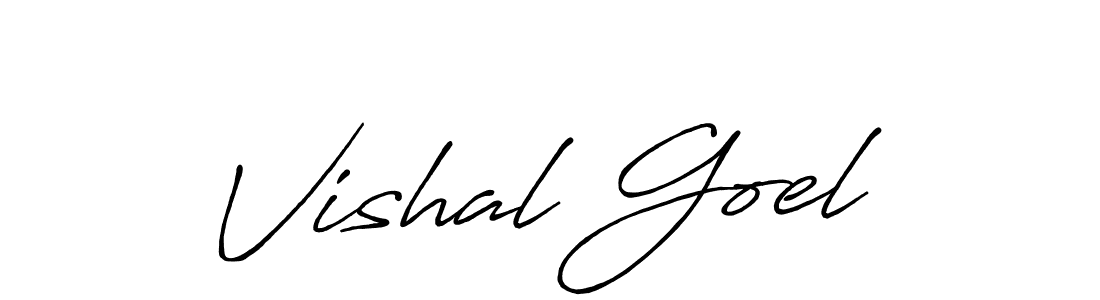 The best way (Antro_Vectra_Bolder) to make a short signature is to pick only two or three words in your name. The name Vishal Goel include a total of six letters. For converting this name. Vishal Goel signature style 7 images and pictures png