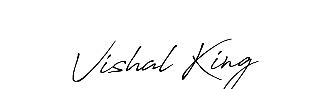 if you are searching for the best signature style for your name Vishal King. so please give up your signature search. here we have designed multiple signature styles  using Antro_Vectra_Bolder. Vishal King signature style 7 images and pictures png