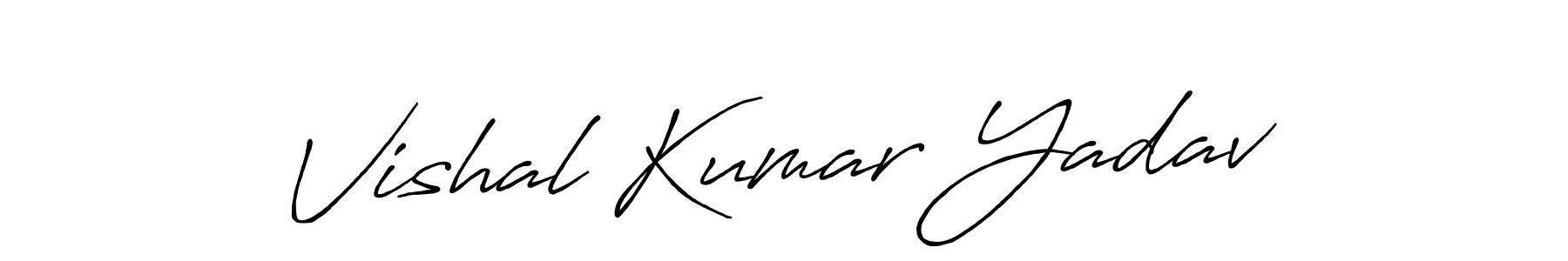 This is the best signature style for the Vishal Kumar Yadav name. Also you like these signature font (Antro_Vectra_Bolder). Mix name signature. Vishal Kumar Yadav signature style 7 images and pictures png