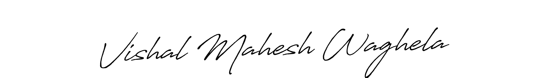 Best and Professional Signature Style for Vishal Mahesh Waghela. Antro_Vectra_Bolder Best Signature Style Collection. Vishal Mahesh Waghela signature style 7 images and pictures png