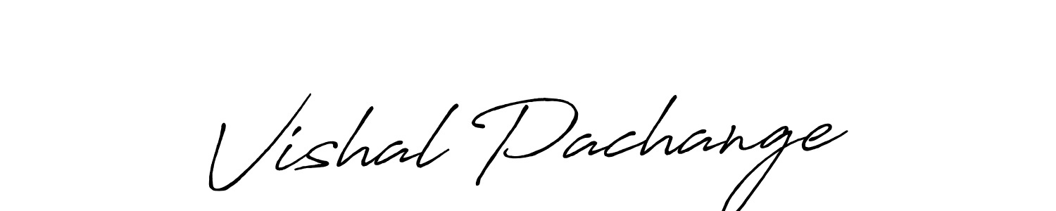 if you are searching for the best signature style for your name Vishal Pachange. so please give up your signature search. here we have designed multiple signature styles  using Antro_Vectra_Bolder. Vishal Pachange signature style 7 images and pictures png