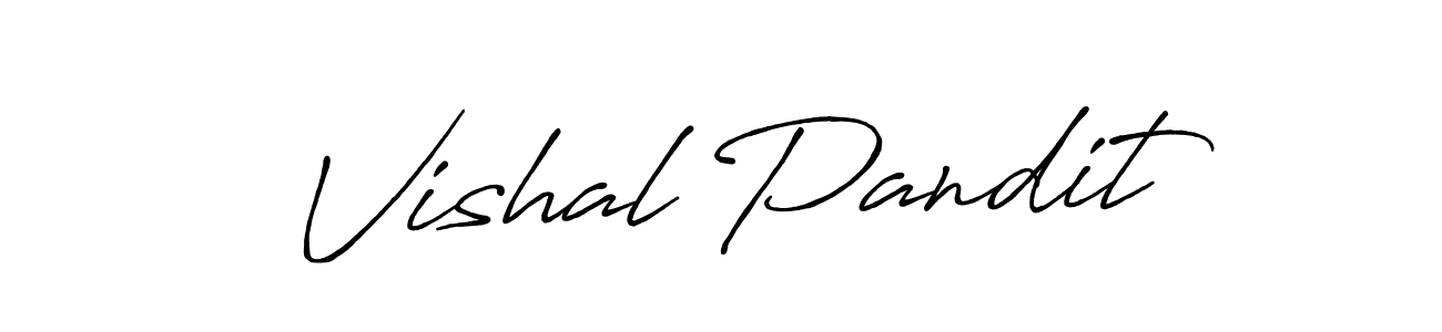 Make a short Vishal Pandit signature style. Manage your documents anywhere anytime using Antro_Vectra_Bolder. Create and add eSignatures, submit forms, share and send files easily. Vishal Pandit signature style 7 images and pictures png