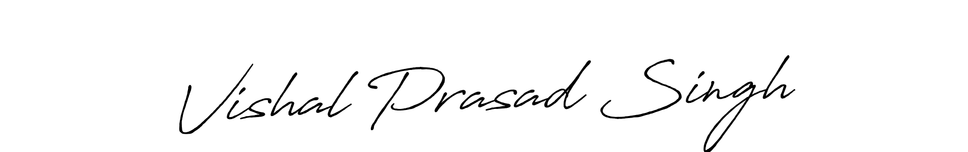 Make a short Vishal Prasad Singh signature style. Manage your documents anywhere anytime using Antro_Vectra_Bolder. Create and add eSignatures, submit forms, share and send files easily. Vishal Prasad Singh signature style 7 images and pictures png