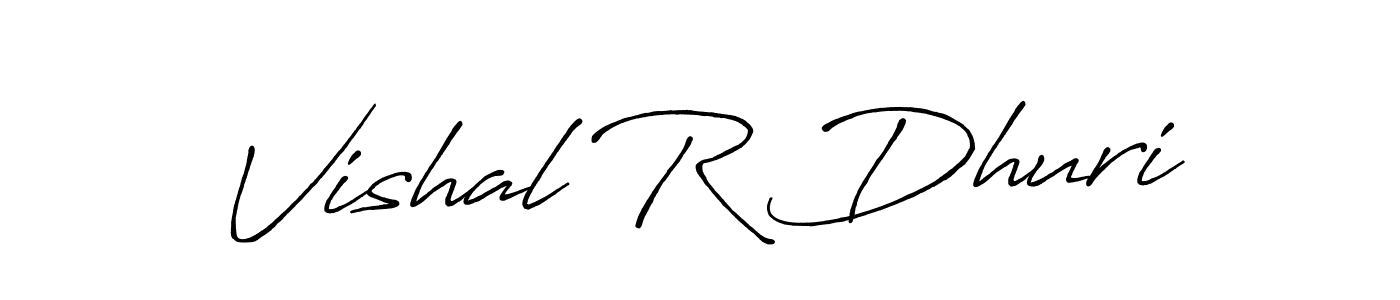 You should practise on your own different ways (Antro_Vectra_Bolder) to write your name (Vishal R Dhuri) in signature. don't let someone else do it for you. Vishal R Dhuri signature style 7 images and pictures png