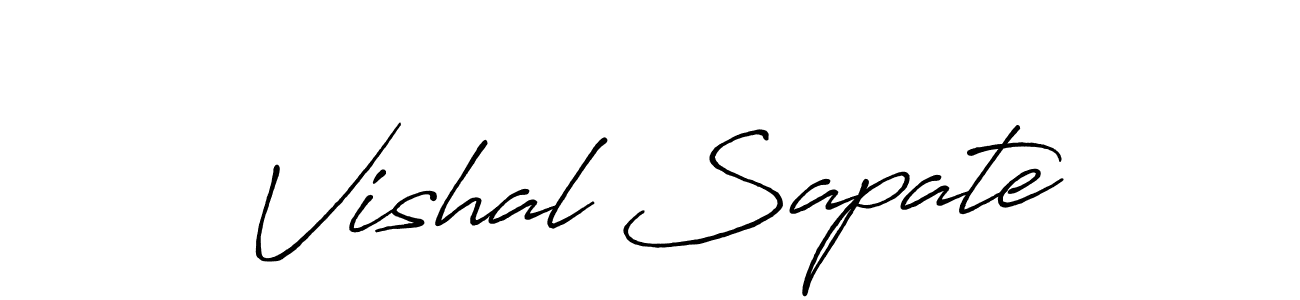 How to Draw Vishal Sapate signature style? Antro_Vectra_Bolder is a latest design signature styles for name Vishal Sapate. Vishal Sapate signature style 7 images and pictures png