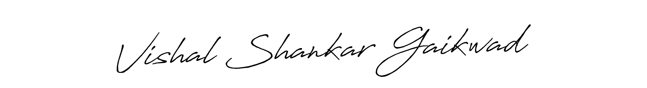 It looks lik you need a new signature style for name Vishal Shankar Gaikwad. Design unique handwritten (Antro_Vectra_Bolder) signature with our free signature maker in just a few clicks. Vishal Shankar Gaikwad signature style 7 images and pictures png