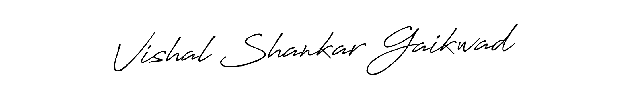 Use a signature maker to create a handwritten signature online. With this signature software, you can design (Antro_Vectra_Bolder) your own signature for name Vishal Shankar Gaikwad. Vishal Shankar Gaikwad signature style 7 images and pictures png