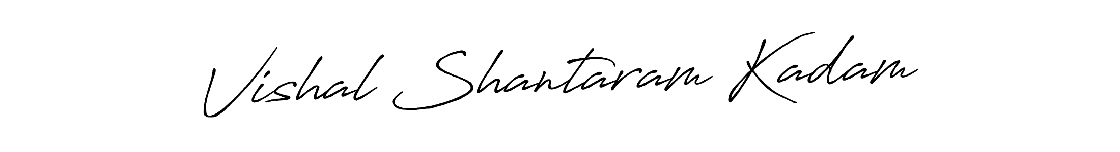 How to make Vishal Shantaram Kadam signature? Antro_Vectra_Bolder is a professional autograph style. Create handwritten signature for Vishal Shantaram Kadam name. Vishal Shantaram Kadam signature style 7 images and pictures png