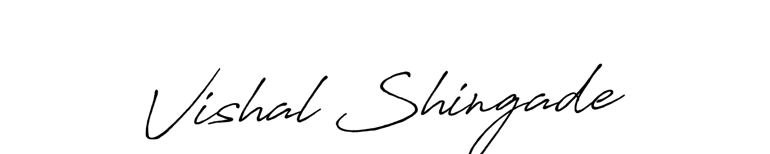 Make a beautiful signature design for name Vishal Shingade. Use this online signature maker to create a handwritten signature for free. Vishal Shingade signature style 7 images and pictures png