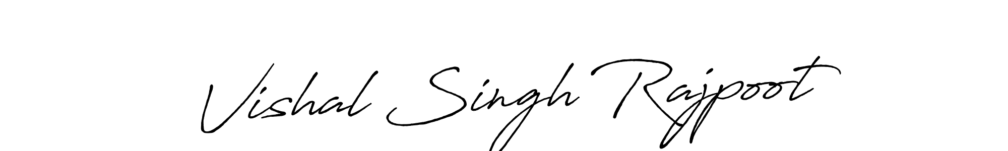 if you are searching for the best signature style for your name Vishal Singh Rajpoot. so please give up your signature search. here we have designed multiple signature styles  using Antro_Vectra_Bolder. Vishal Singh Rajpoot signature style 7 images and pictures png