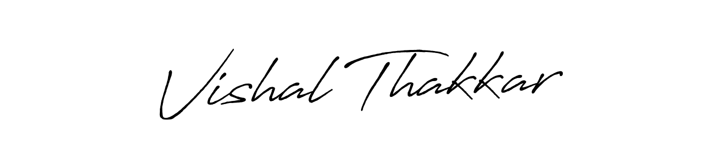 How to Draw Vishal Thakkar signature style? Antro_Vectra_Bolder is a latest design signature styles for name Vishal Thakkar. Vishal Thakkar signature style 7 images and pictures png