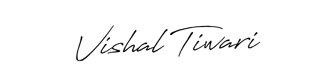 Use a signature maker to create a handwritten signature online. With this signature software, you can design (Antro_Vectra_Bolder) your own signature for name Vishal Tiwari. Vishal Tiwari signature style 7 images and pictures png