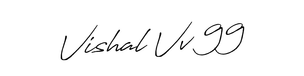 Similarly Antro_Vectra_Bolder is the best handwritten signature design. Signature creator online .You can use it as an online autograph creator for name Vishal Vv 99. Vishal Vv 99 signature style 7 images and pictures png