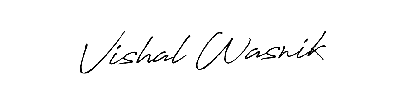 Once you've used our free online signature maker to create your best signature Antro_Vectra_Bolder style, it's time to enjoy all of the benefits that Vishal Wasnik name signing documents. Vishal Wasnik signature style 7 images and pictures png