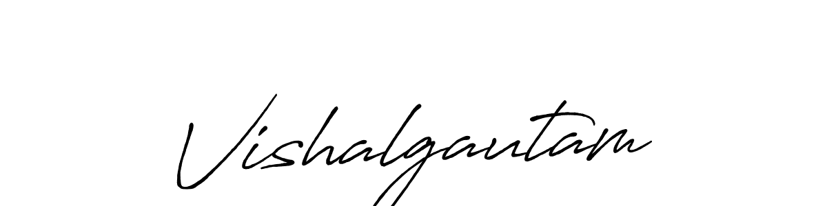 if you are searching for the best signature style for your name Vishalgautam. so please give up your signature search. here we have designed multiple signature styles  using Antro_Vectra_Bolder. Vishalgautam signature style 7 images and pictures png
