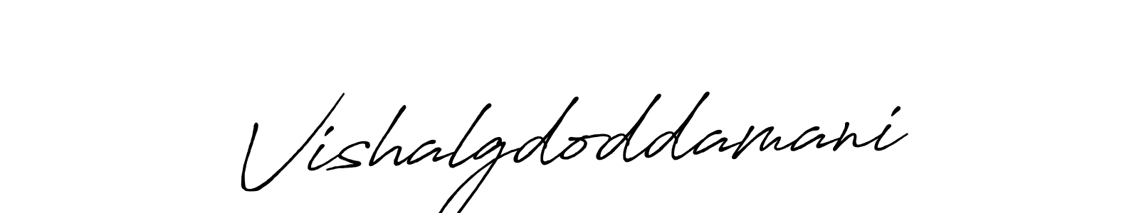 Vishalgdoddamani stylish signature style. Best Handwritten Sign (Antro_Vectra_Bolder) for my name. Handwritten Signature Collection Ideas for my name Vishalgdoddamani. Vishalgdoddamani signature style 7 images and pictures png