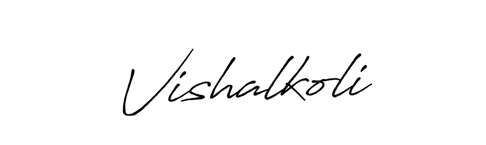 Similarly Antro_Vectra_Bolder is the best handwritten signature design. Signature creator online .You can use it as an online autograph creator for name Vishalkoli. Vishalkoli signature style 7 images and pictures png