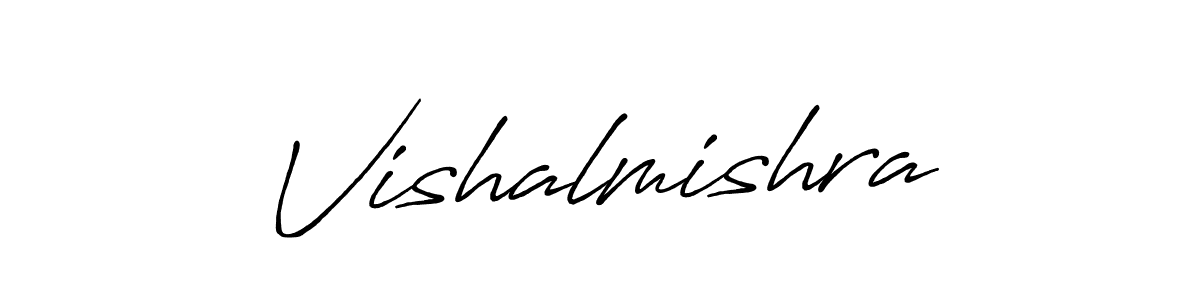 It looks lik you need a new signature style for name Vishalmishra. Design unique handwritten (Antro_Vectra_Bolder) signature with our free signature maker in just a few clicks. Vishalmishra signature style 7 images and pictures png