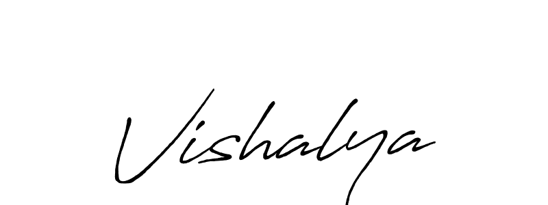 It looks lik you need a new signature style for name Vishalya. Design unique handwritten (Antro_Vectra_Bolder) signature with our free signature maker in just a few clicks. Vishalya signature style 7 images and pictures png