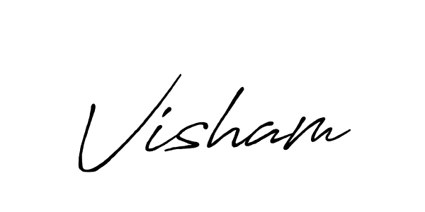 How to Draw Visham signature style? Antro_Vectra_Bolder is a latest design signature styles for name Visham. Visham signature style 7 images and pictures png