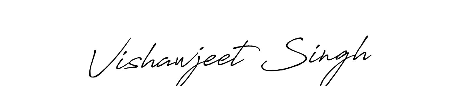 Also we have Vishawjeet Singh name is the best signature style. Create professional handwritten signature collection using Antro_Vectra_Bolder autograph style. Vishawjeet Singh signature style 7 images and pictures png