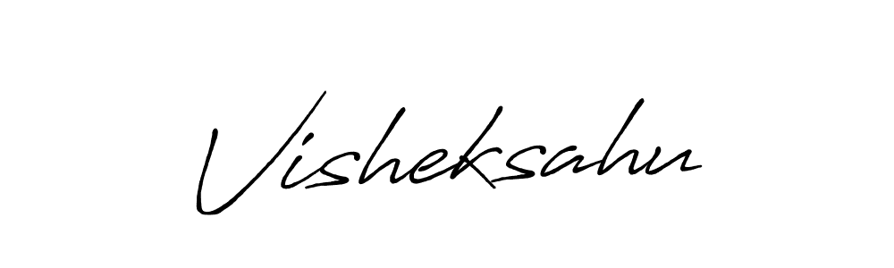 Here are the top 10 professional signature styles for the name Visheksahu. These are the best autograph styles you can use for your name. Visheksahu signature style 7 images and pictures png
