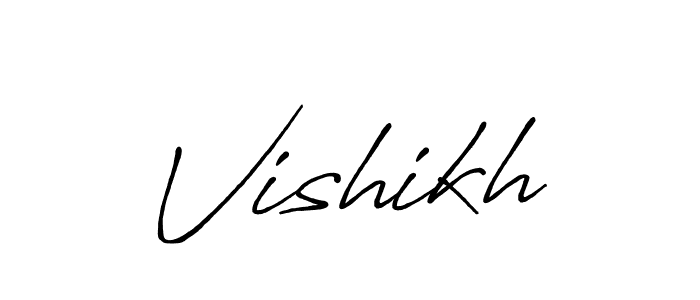 This is the best signature style for the Vishikh name. Also you like these signature font (Antro_Vectra_Bolder). Mix name signature. Vishikh signature style 7 images and pictures png