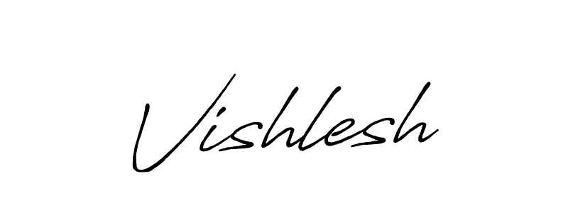 Also You can easily find your signature by using the search form. We will create Vishlesh name handwritten signature images for you free of cost using Antro_Vectra_Bolder sign style. Vishlesh signature style 7 images and pictures png