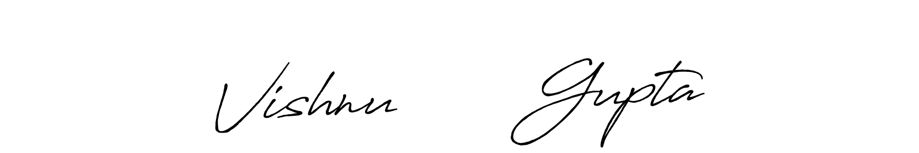 Also we have Vishnu       Gupta name is the best signature style. Create professional handwritten signature collection using Antro_Vectra_Bolder autograph style. Vishnu       Gupta signature style 7 images and pictures png