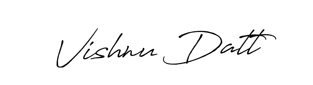 Also we have Vishnu Datt name is the best signature style. Create professional handwritten signature collection using Antro_Vectra_Bolder autograph style. Vishnu Datt signature style 7 images and pictures png
