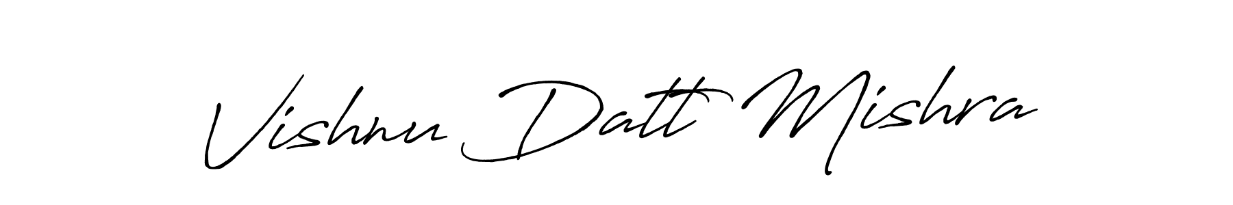 How to make Vishnu Datt Mishra signature? Antro_Vectra_Bolder is a professional autograph style. Create handwritten signature for Vishnu Datt Mishra name. Vishnu Datt Mishra signature style 7 images and pictures png