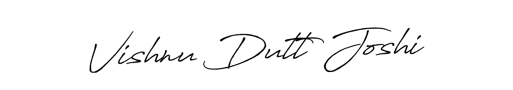 The best way (Antro_Vectra_Bolder) to make a short signature is to pick only two or three words in your name. The name Vishnu Dutt Joshi include a total of six letters. For converting this name. Vishnu Dutt Joshi signature style 7 images and pictures png