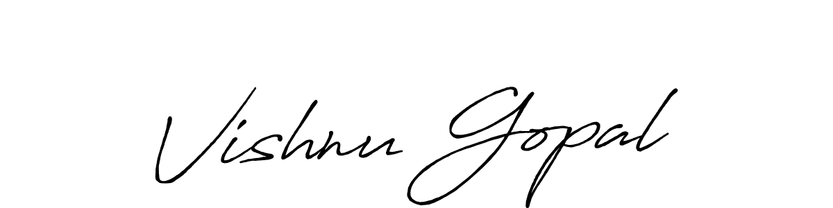 You should practise on your own different ways (Antro_Vectra_Bolder) to write your name (Vishnu Gopal) in signature. don't let someone else do it for you. Vishnu Gopal signature style 7 images and pictures png