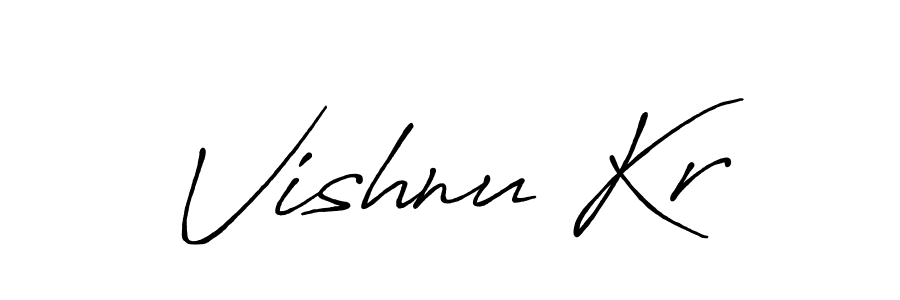 How to Draw Vishnu Kr signature style? Antro_Vectra_Bolder is a latest design signature styles for name Vishnu Kr. Vishnu Kr signature style 7 images and pictures png