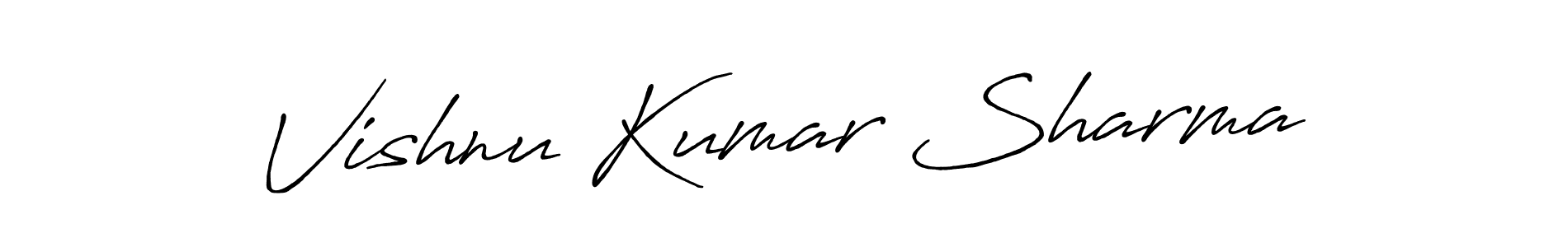 Make a beautiful signature design for name Vishnu Kumar Sharma. Use this online signature maker to create a handwritten signature for free. Vishnu Kumar Sharma signature style 7 images and pictures png