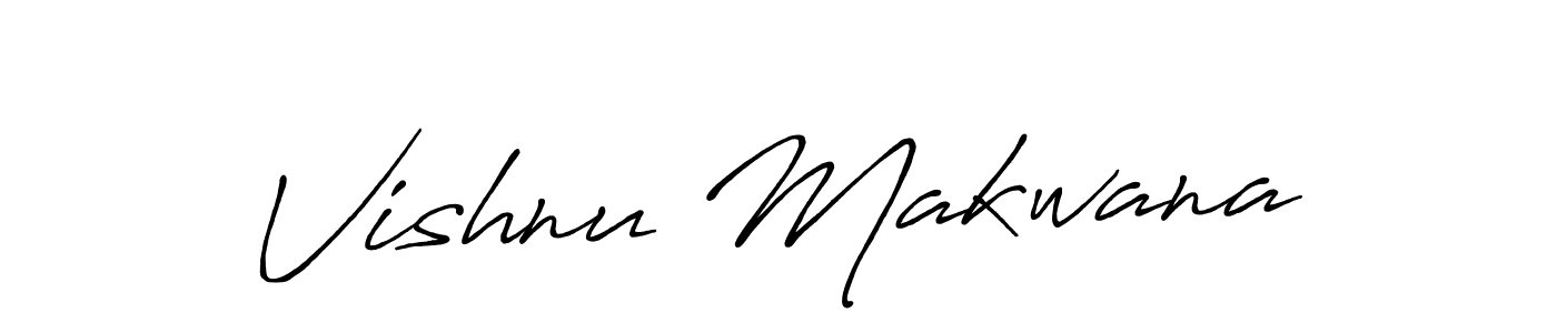 Once you've used our free online signature maker to create your best signature Antro_Vectra_Bolder style, it's time to enjoy all of the benefits that Vishnu Makwana name signing documents. Vishnu Makwana signature style 7 images and pictures png