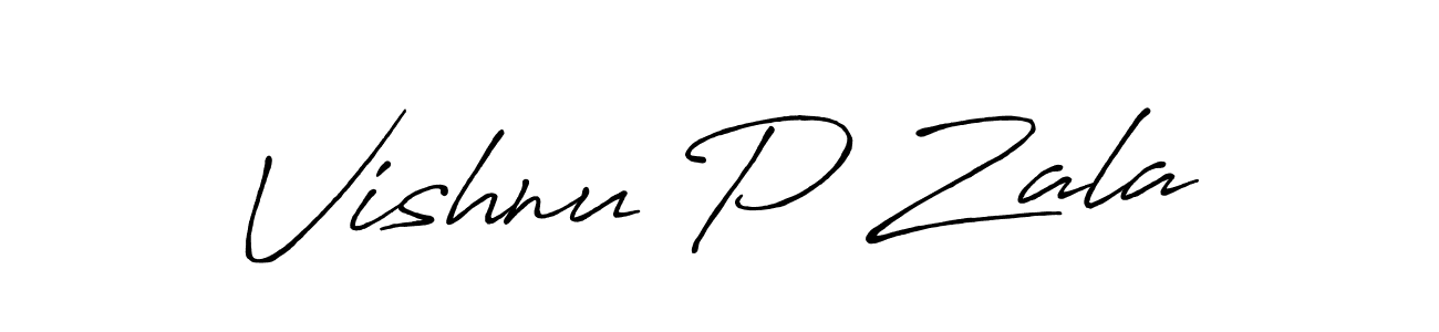Here are the top 10 professional signature styles for the name Vishnu P Zala. These are the best autograph styles you can use for your name. Vishnu P Zala signature style 7 images and pictures png