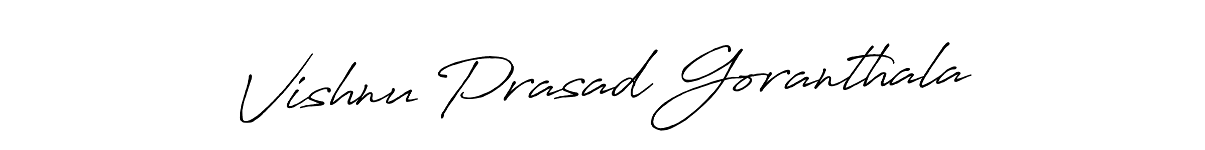 You can use this online signature creator to create a handwritten signature for the name Vishnu Prasad Goranthala. This is the best online autograph maker. Vishnu Prasad Goranthala signature style 7 images and pictures png
