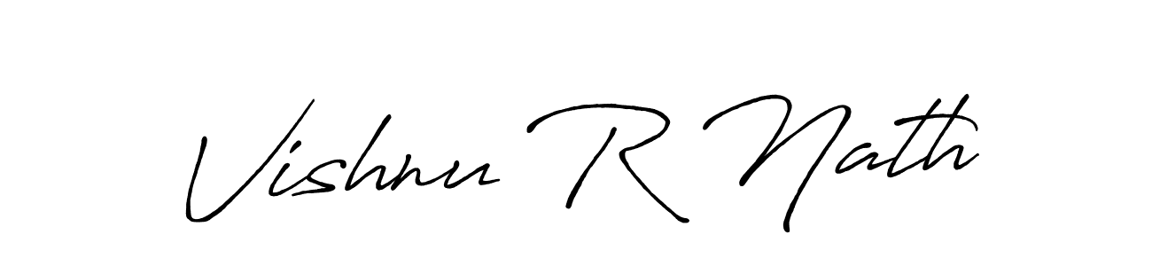 You should practise on your own different ways (Antro_Vectra_Bolder) to write your name (Vishnu R Nath) in signature. don't let someone else do it for you. Vishnu R Nath signature style 7 images and pictures png