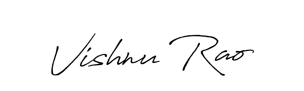 The best way (Antro_Vectra_Bolder) to make a short signature is to pick only two or three words in your name. The name Vishnu Rao include a total of six letters. For converting this name. Vishnu Rao signature style 7 images and pictures png