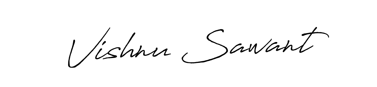 Make a short Vishnu Sawant signature style. Manage your documents anywhere anytime using Antro_Vectra_Bolder. Create and add eSignatures, submit forms, share and send files easily. Vishnu Sawant signature style 7 images and pictures png