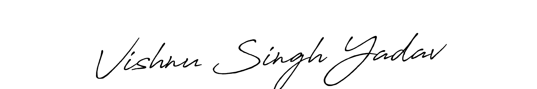 Make a short Vishnu Singh Yadav signature style. Manage your documents anywhere anytime using Antro_Vectra_Bolder. Create and add eSignatures, submit forms, share and send files easily. Vishnu Singh Yadav signature style 7 images and pictures png