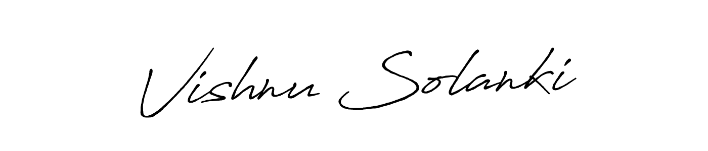 How to Draw Vishnu Solanki signature style? Antro_Vectra_Bolder is a latest design signature styles for name Vishnu Solanki. Vishnu Solanki signature style 7 images and pictures png