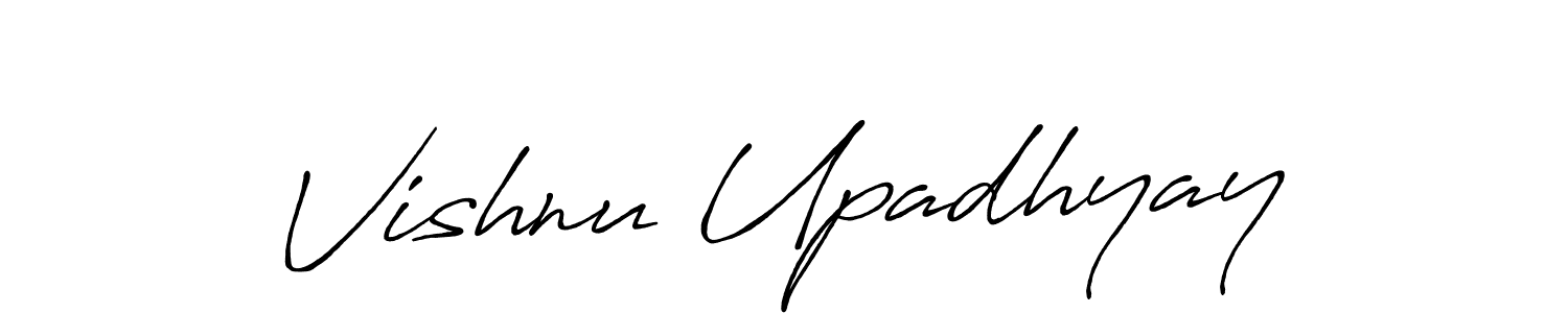 Make a beautiful signature design for name Vishnu Upadhyay. Use this online signature maker to create a handwritten signature for free. Vishnu Upadhyay signature style 7 images and pictures png