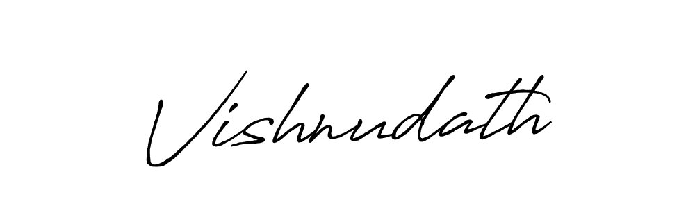 It looks lik you need a new signature style for name Vishnudath. Design unique handwritten (Antro_Vectra_Bolder) signature with our free signature maker in just a few clicks. Vishnudath signature style 7 images and pictures png