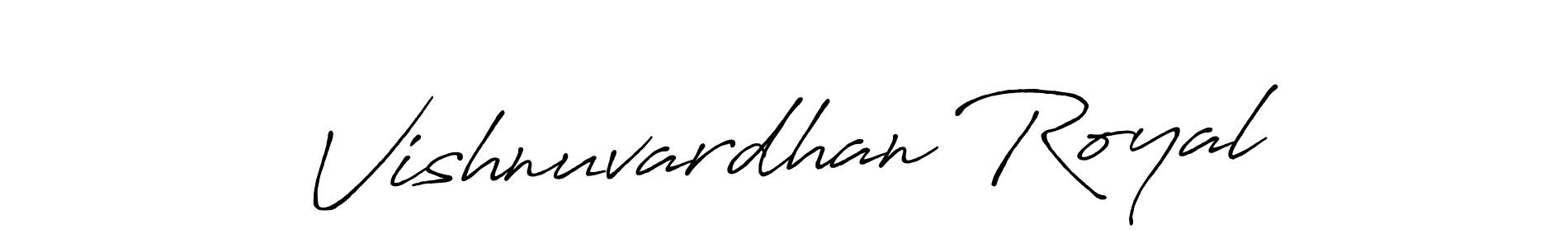 You can use this online signature creator to create a handwritten signature for the name Vishnuvardhan Royal. This is the best online autograph maker. Vishnuvardhan Royal signature style 7 images and pictures png